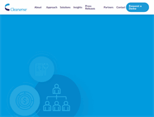 Tablet Screenshot of clearsense.com
